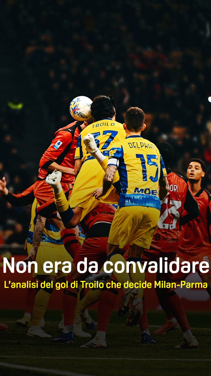 "Il gol di Troilo non era da convalidare" 🗣️ La spiegazione dell'episodio decisivo di #MilanParma 🔎 #SerieAEnilive #DAZN