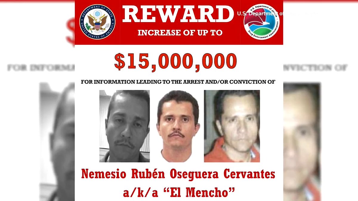 Mexican drug lord Nemesio Oseguera, commonly known as 'El Mencho,' has been killed in a military raid, Mexican officials said. The operation comes as the country's government has been ramping up pressure on cartels following US intervention threats
