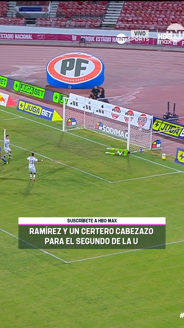🔥🔵🔴 ¡Enorme salto y gran remate! Nicolás Ramírez ganó por aire y colocó el segundo gol de #LaU ante Deportes Limache en el Estadio Nacional. Disfruta los partidos de la #LigaDePrimeraMercadoLibre 2026. Suscríbete a #TNTSportsenHBOMax 📲💻 Link en la BIO 📍