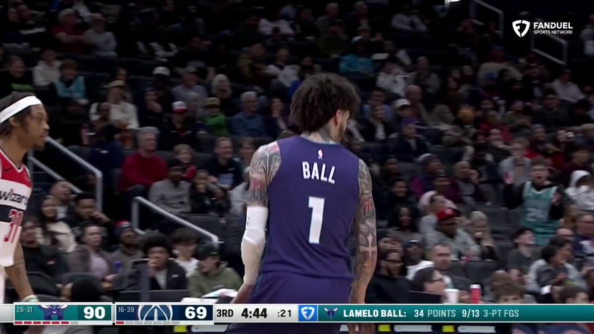 Eric Collins is going CRAZY watching LaMelo hoop. 🤣🤣🤣 (via NBA on ESPN)
