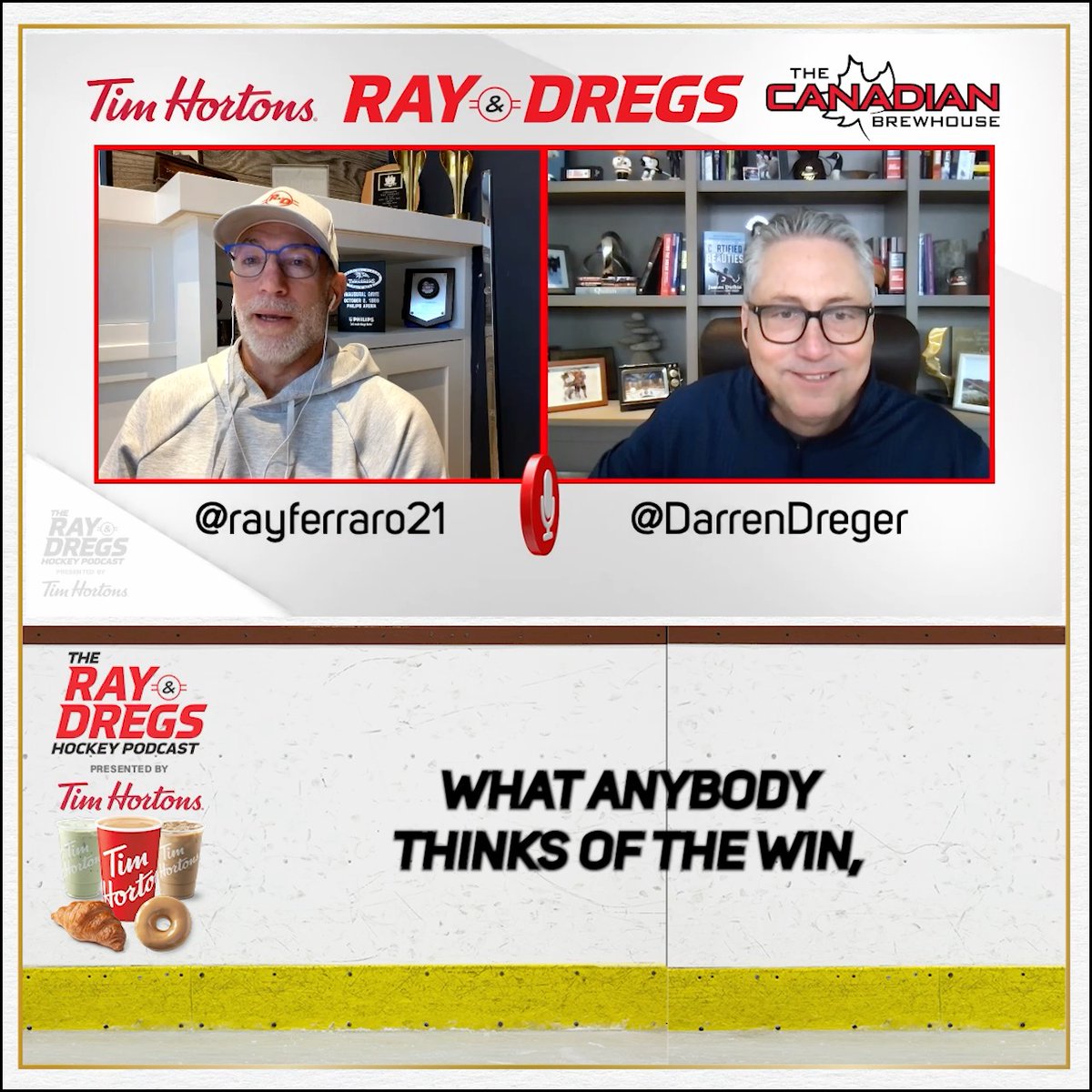 🚨🥇 Deserve Has Nothing to Do With It 🥇🚨 Ray Ferraro explains why the only thing that matters is who wins gold. Darren Dreger reacts in The Canadian Brewhouse Headlines. Full pod presented by Tim Hortons On all platforms here: