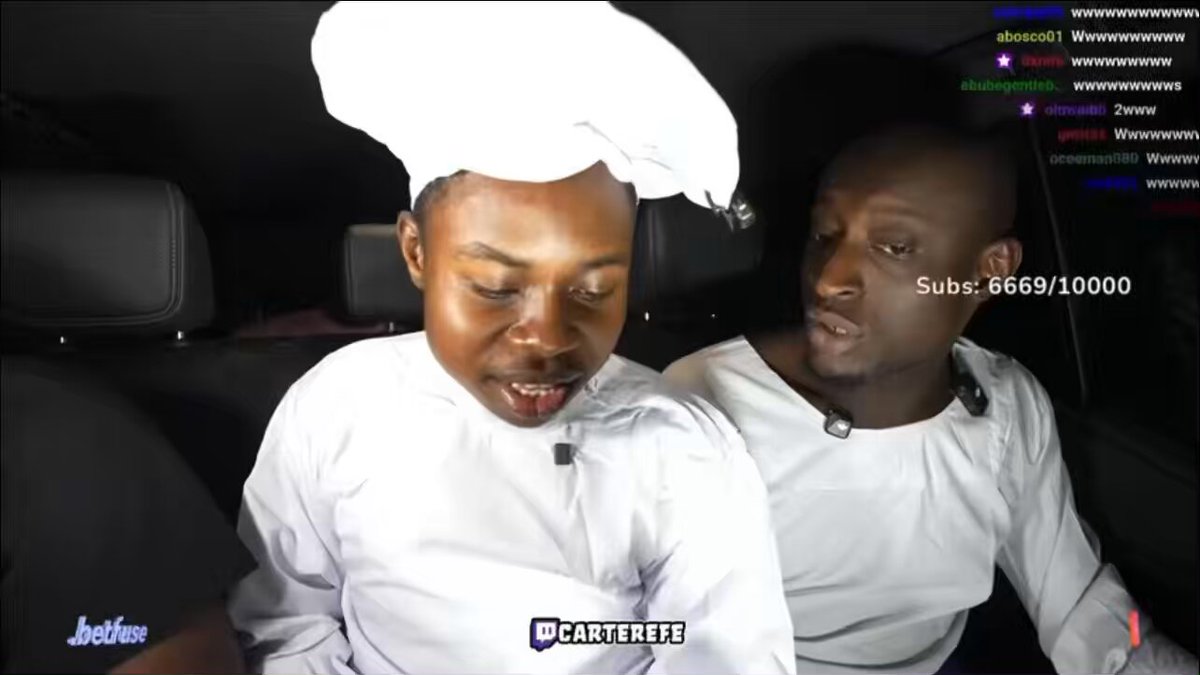 Carterefe: what if me and you(peller) plan to break one of E-money rolls Royce? Peller: if them don write am for your family dest!ny say you will go to pr!son…don’t think of adding me too😭💔💔