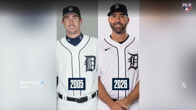 Justin Verlander is the only remaining active player to be featured in the first-ever MLB The Show back in 2006! 🎮