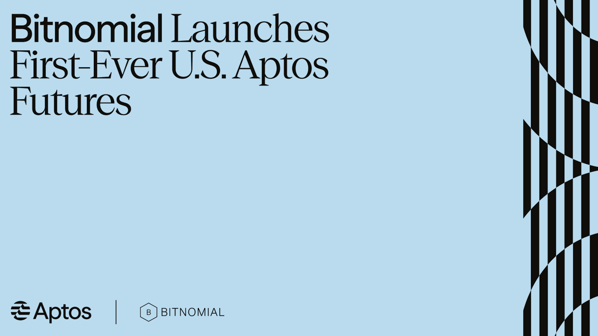 On January 14, Bitnomial introduced the first-ever U.S. Aptos futures on Bitnomial Exchange, LLC. This development marked one step closer to a U.S. Aptos ETF in as soon as 6 months. Bitnomial's Michael Dunn joined Aptos Labs' Solomon Tesfaye and Marissa Trew to break it all down.