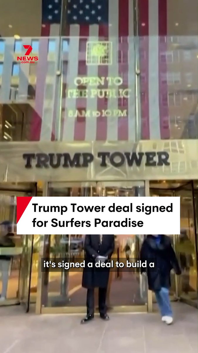 The Trump Organisation says it’s signed a deal to build a Trump branded hotel in the heart of Surfers Paradise. The Gold Coast Council says it’s yet to see a development application. #Trump #TrumpTower #GoldCoast #SurfersParadise