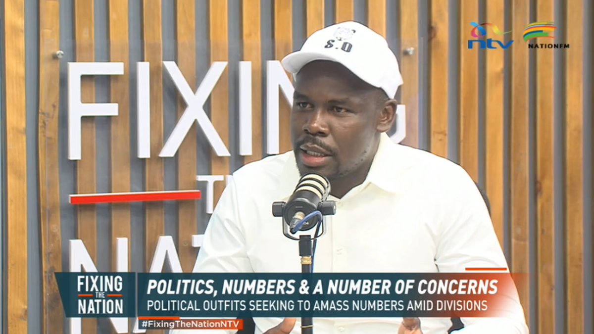 Majority of the elected leaders from Gusiiland are with Ruto, not Matiang'i, Majority Whip Sylvanus Osoro claims. #FixingTheNationNTV Nation FM Eric Latiff Nomadic Panda 🐼