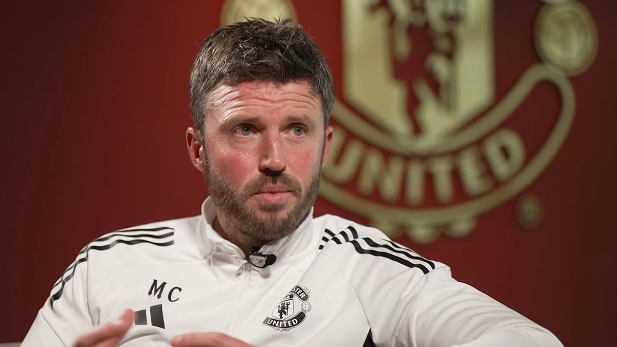 "It's been a really enjoyable start" 😀 Michael Carrick is loving life at Manchester United 🔴