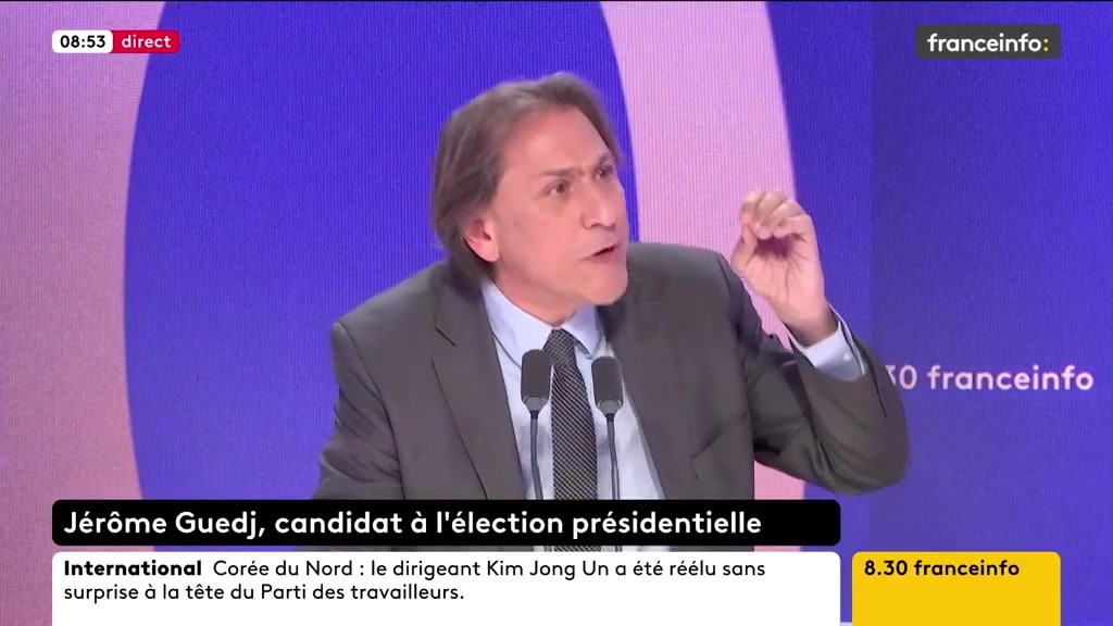 🔴 Jérôme Guedj, candidat à l'élection présidentielle ➡️ "J'ai envie que la question de la protection sociale soit au cœur d'un projet politique, de la manière de le financer, juste et équitable. [...] Je veux produire des richesses pour les redistribuer", dit Jérôme Guedj