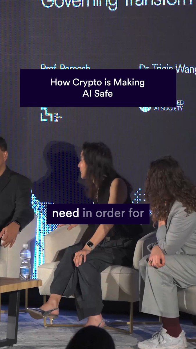 AI agents are about to book flights. Sign contracts. Move money. So how do you prove they actually did what they were told to? At World Computer Day in Davos, Dr. Tricia Wang made a point that's hard to argue with: "That proof does not come from a company or a contract. It has to be cryptographically tamper-proof." The tech already exists. The conversation is just catching up.