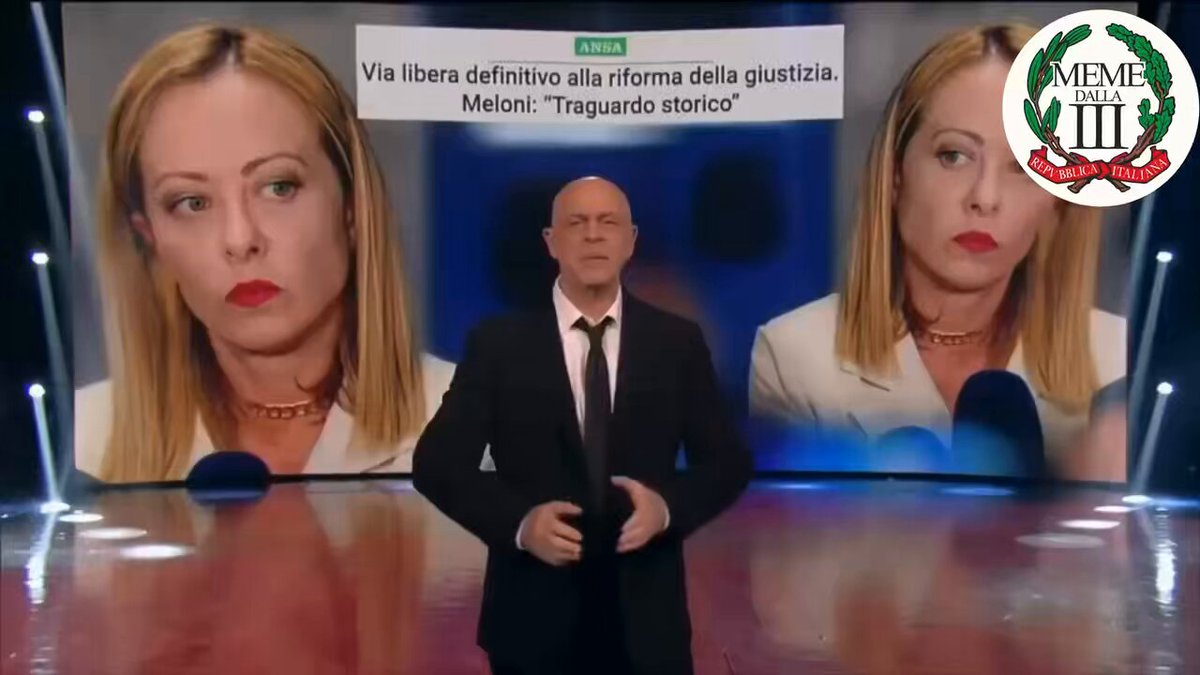 Crozza: “La separazione delle carriere si aspettava da anni. È il vero problema dell’Italia”. Perché si vota NO al referendum? Leggi la descrizione nel primo commento.