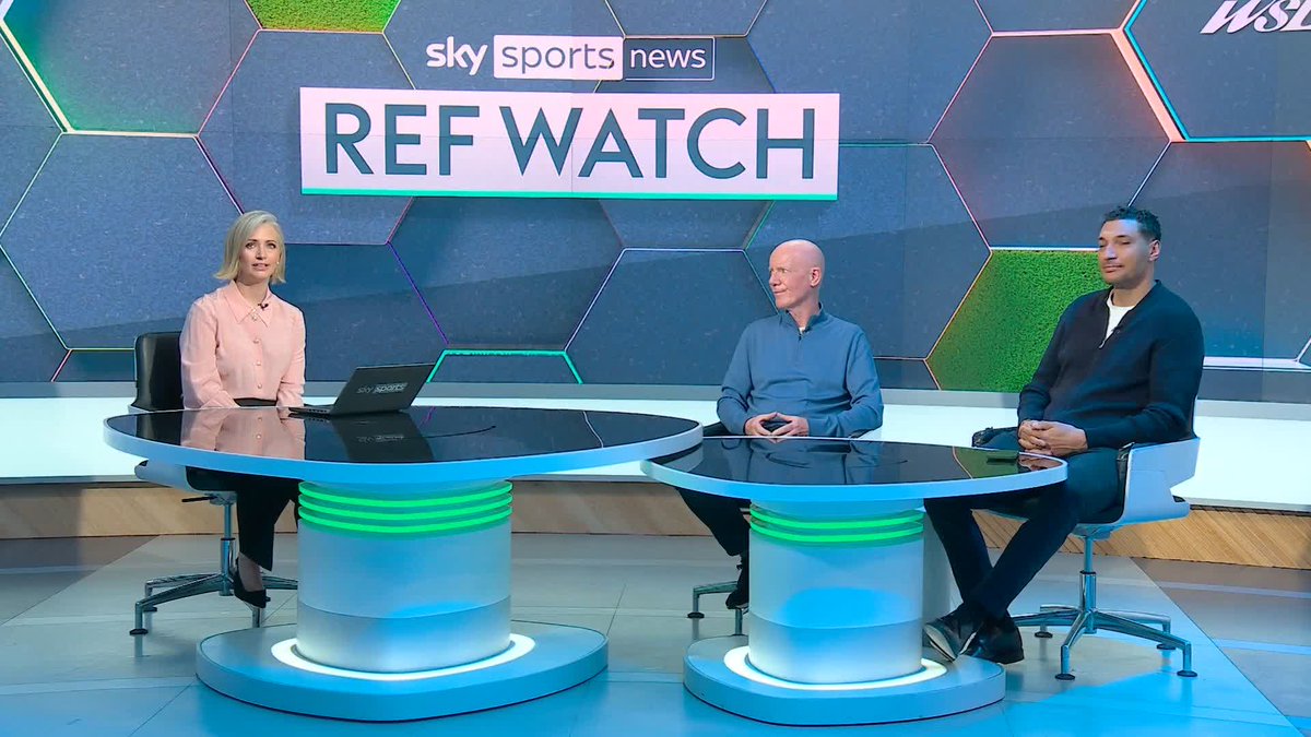 🗣️ "He has done it with too much aggression." The Ref Watch team believe Celtic's Auston Trusty was correctly sent off against Hibs, while they dismissed Liam Scales' penalty appeal ⤵️