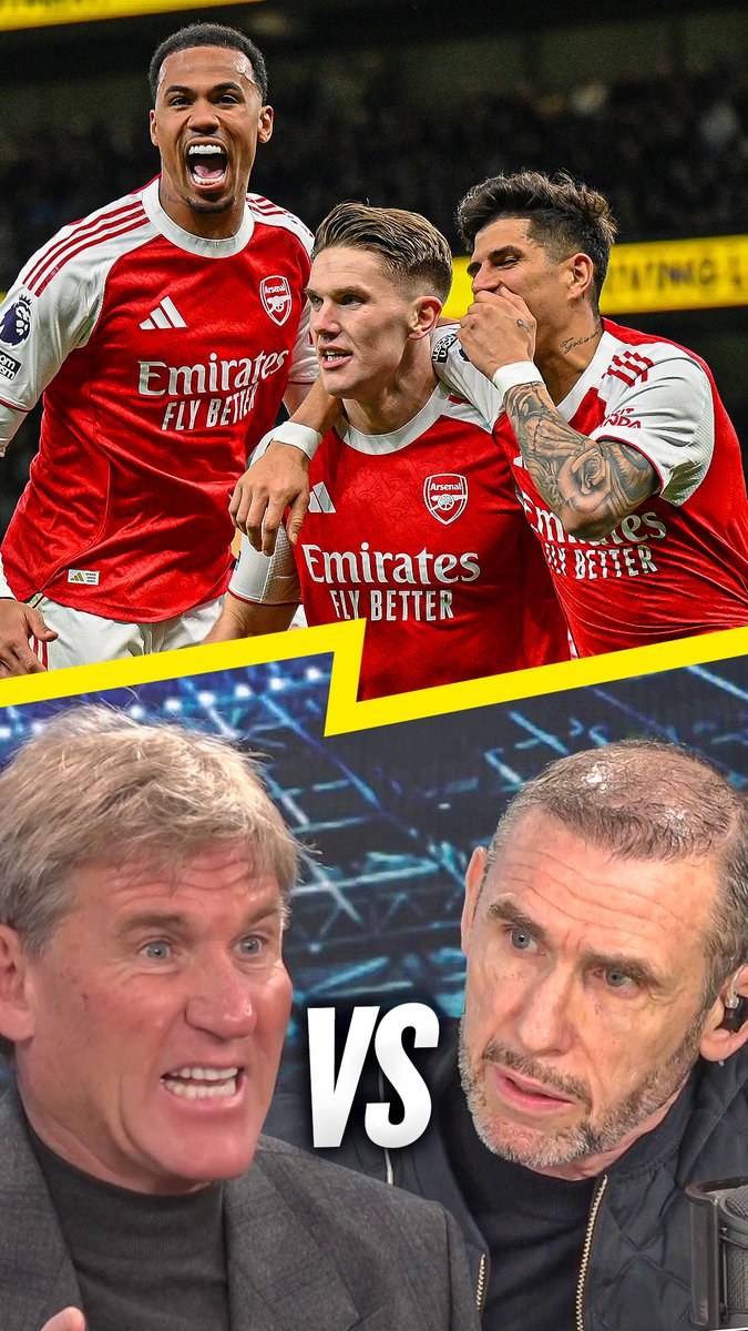 ❌ Simon: "No one has any agenda against Arsenal!" 😡 Martin: "That's where you're wrong! That's naive! Who's naive now!?" Simon Jordan and Martin Keown get heated over the coverage of #AFC's title tilt in the media! 🔥 Shots fired at @AndyGoldstein05 here... 👀