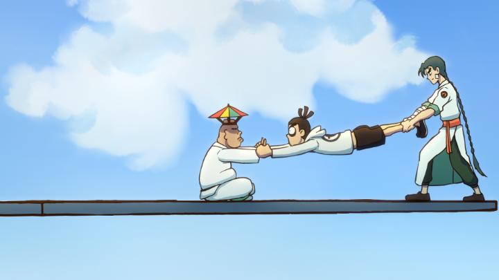 If you were a fellow passenger on this flying sword wwyd?