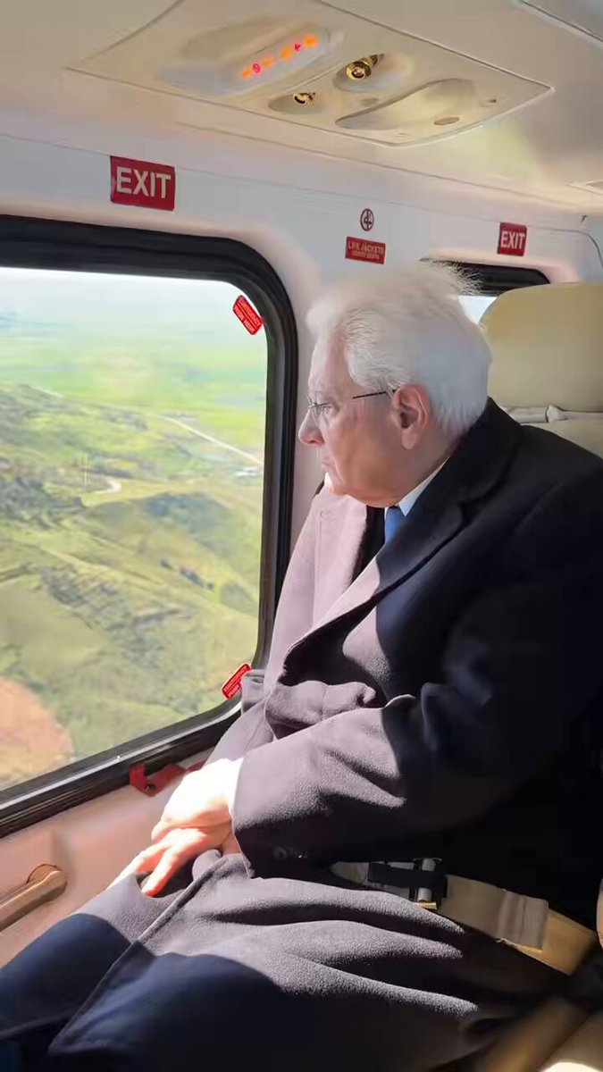 Il Presidente Mattarella a Niscemi