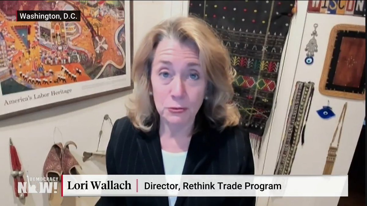 "The tariff rates aren't likely to change." Trade expert Lori Wallach says Friday's Supreme Court ruling that struck President Trump's "emergency" tariffs still leaves him with broad authority to set levies under different laws.