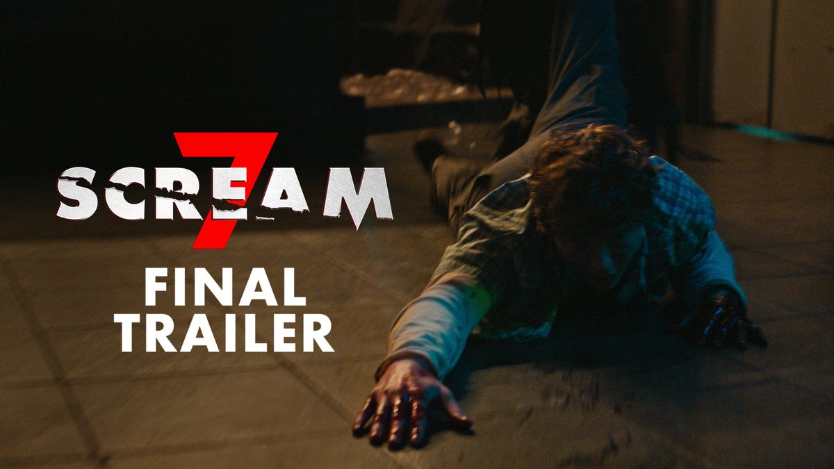 Everything has led to this. Watch the Final Trailer for #Scream7 and prepare to scream in theatres this FRIDAY! Get tickets now.