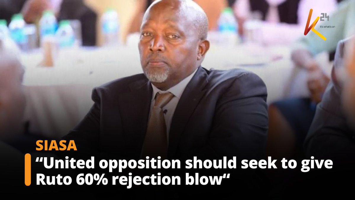 Arap Kirwa: United opposition should seek to give Ruto 60% rejection blow in 2027