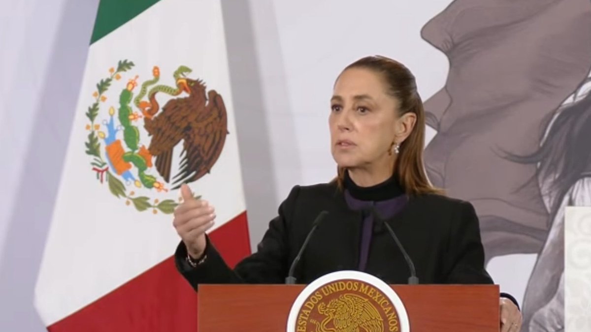 🇲🇽❌🇺🇸Sheinbaum comenta el papel de EE.UU. en la eliminación de 'El Mencho' La mandataria mexicana destacó que, en la captura y la eliminación de Nemesio Oseguera Cervantes, alias 'El Mencho', solo participaron tropas mexicanas.