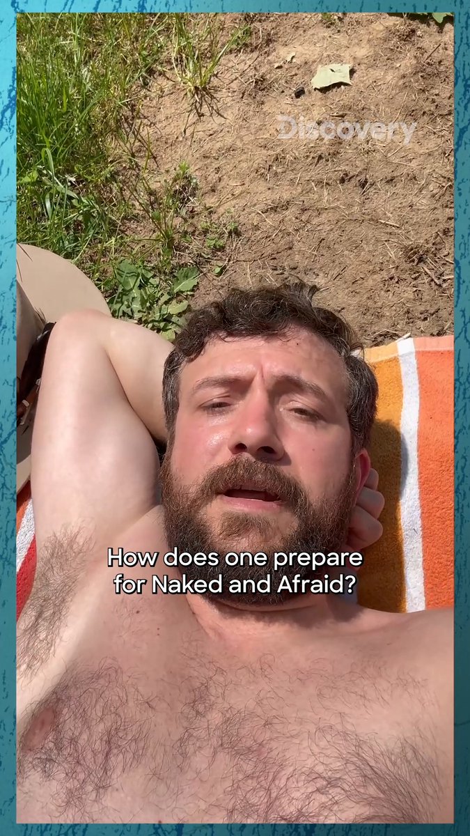 How to prepare for Naked and Afraid: Get naked ✅ New #NakedandAfraid Sunday at 8P on Discovery.