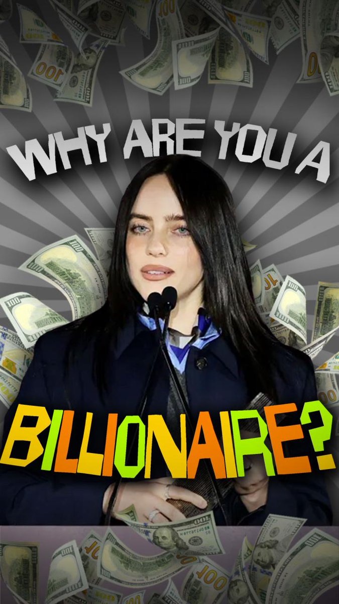 Billie Eilish recently asked a room full of billionaires, “If you’re a billionaire, why are you a billionaire?” One reason? Their wealth keeps growing, yet many of them are giving less to charity now than they have in years. Billionaire philanthropy is a sham. Watch.
