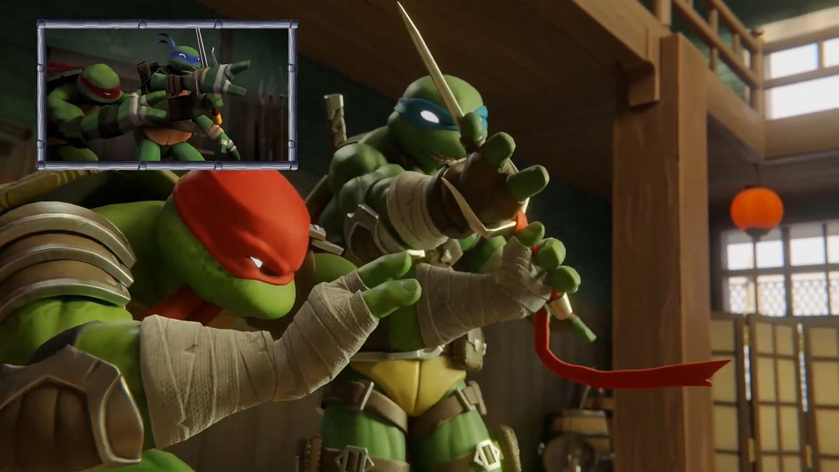 via TMNT (YouTube) Raphael and Leonardo Train AGAINST Each Other in FORTNITE