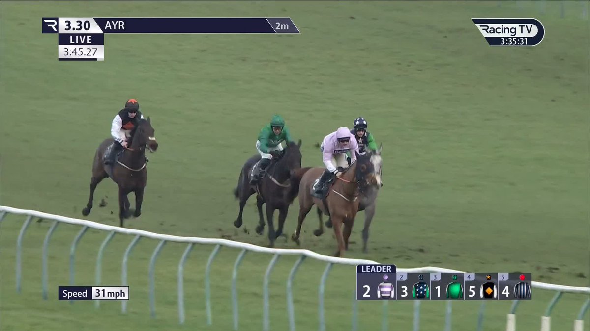 The Sean Bowen drive is seen to full effect as Next Twist is made to work very hard to justify short odds for Olly Murphy at Ayr Racecourse