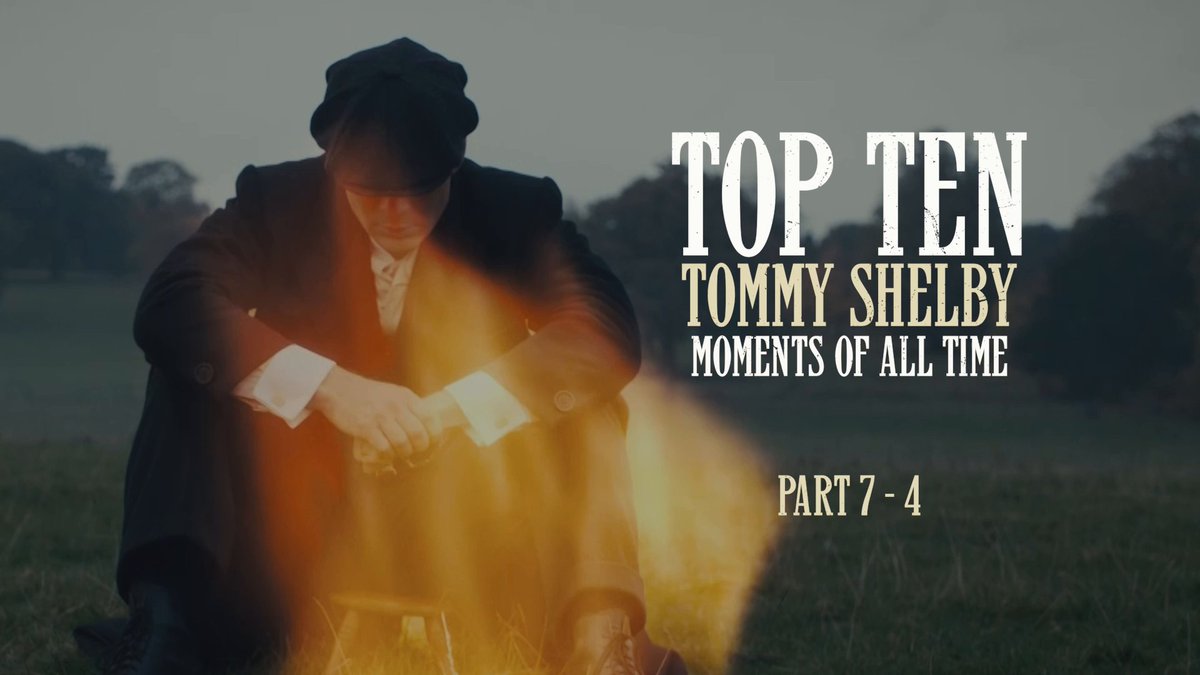 The countdown continues...here's Part 2 of Peaky fan's all-time Tommy Shelby's moments. What will be number 1?
