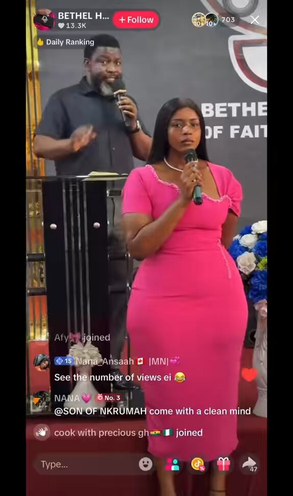 This is the church interpreter who has caused a stir in the internet lately