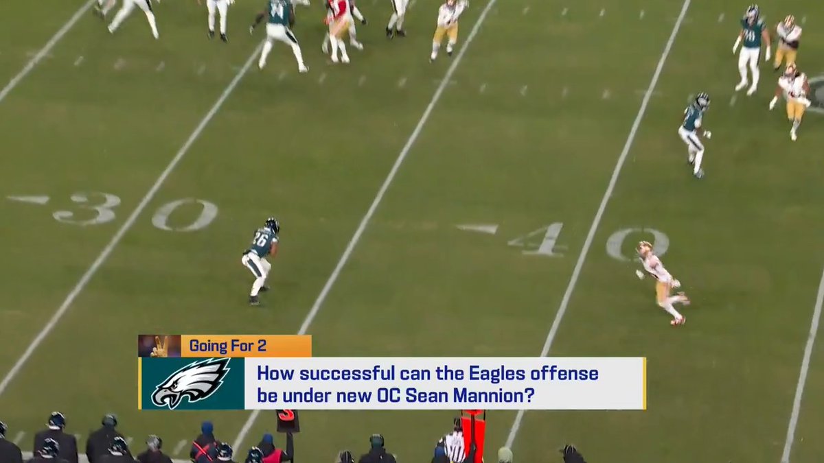 "None of us know what this offense is going to look like." Isaiah Stanback breaks down what he wants to see under new Philadelphia Eagles OC Sean Mannion.