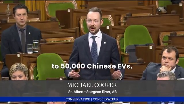 CARNEY'S SELLOUT Carney is funnelling BILLIONS of tax dollars for foreign autos, while Canadian auto workers are being laid off. Now Carney is inviting China to FLOOD our market with cheap EVs as part of his "strategic partnership". So much for "Building Canada Strong".
