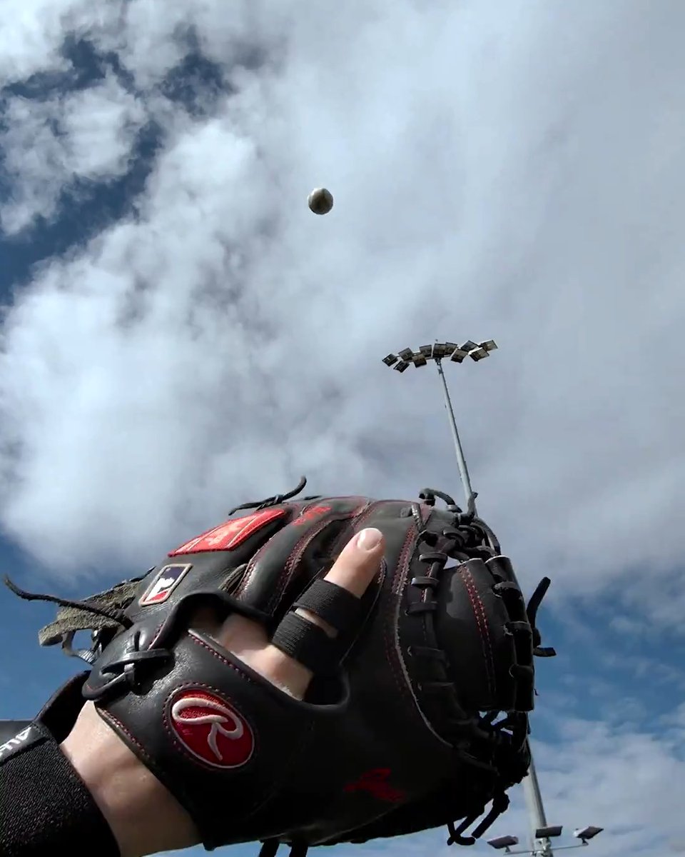 Think you can catch a big league pop up?