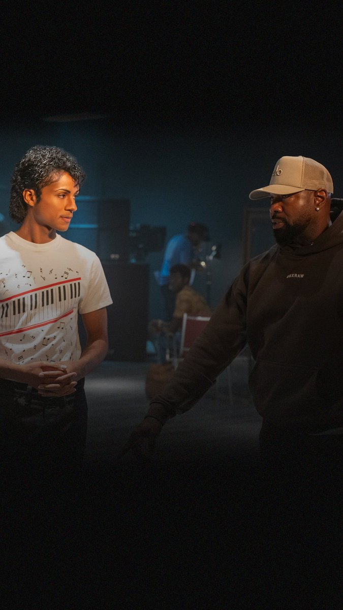 Setting the stage with MICHAEL director Antoine Fuqua. Only in theaters and IMAX April 24. #MichaelMovie