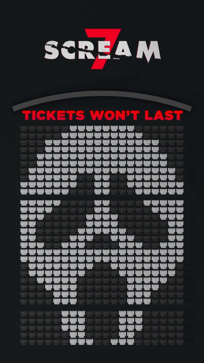 Get your tickets before it's too late. SCREAM 7 rips into AMC Theatres on 2/27!