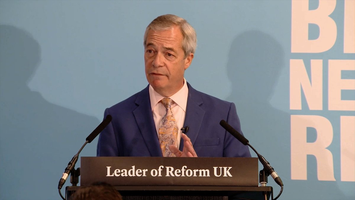 Nigel Farage: “More people have crossed the Channel under Keir Starmer’s premiership than under any other Prime Minister.”