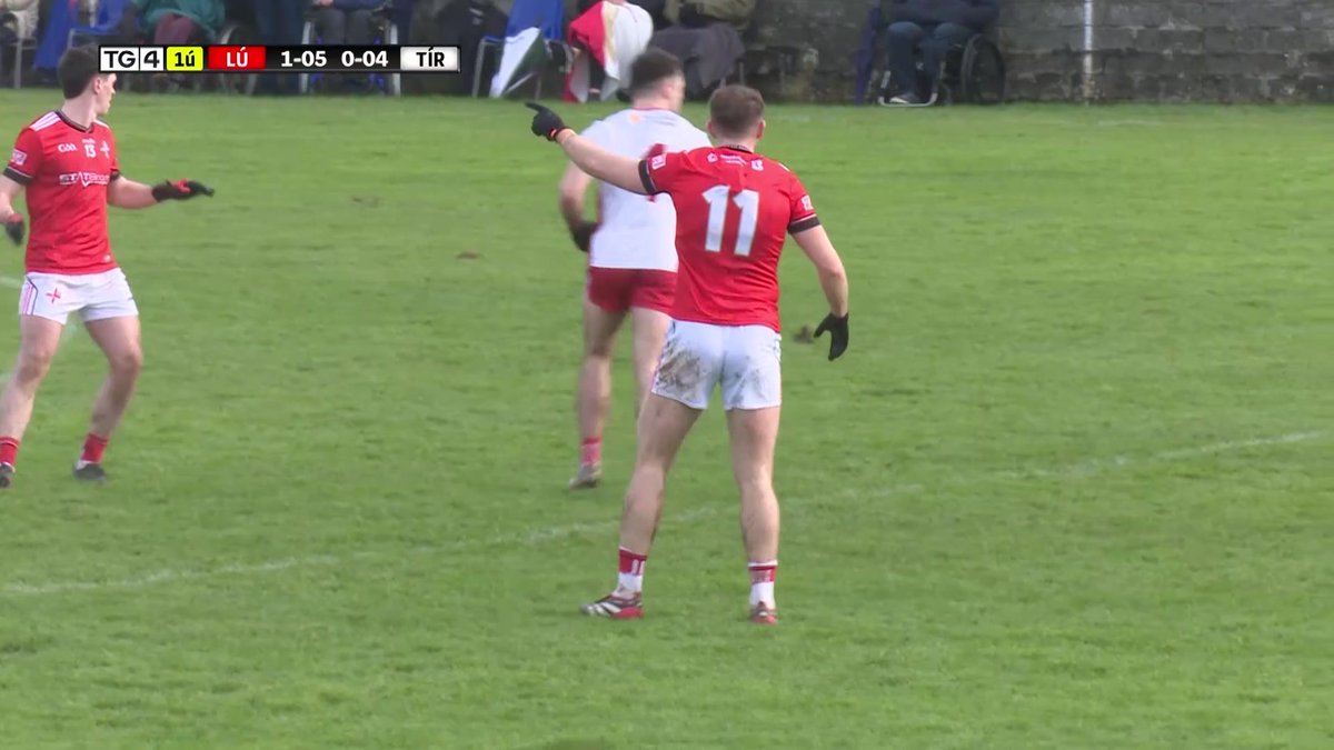 Sam Mulroy le scór iontach dhá phointe do Chontae Lú 🔴 Don't miss highlights of Louth GAA versus Tyrone GAA 🗓️ Anocht/Tonight ⏰ 20:00 🏐 GAA 2026 🥎 GAA 2026 #GAA