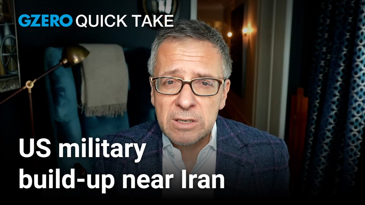 military strikes on iran increasingly imminent. one more round of talks, no real movement. all the assets in place. hard to see a breakthrough from here. GZERO Media