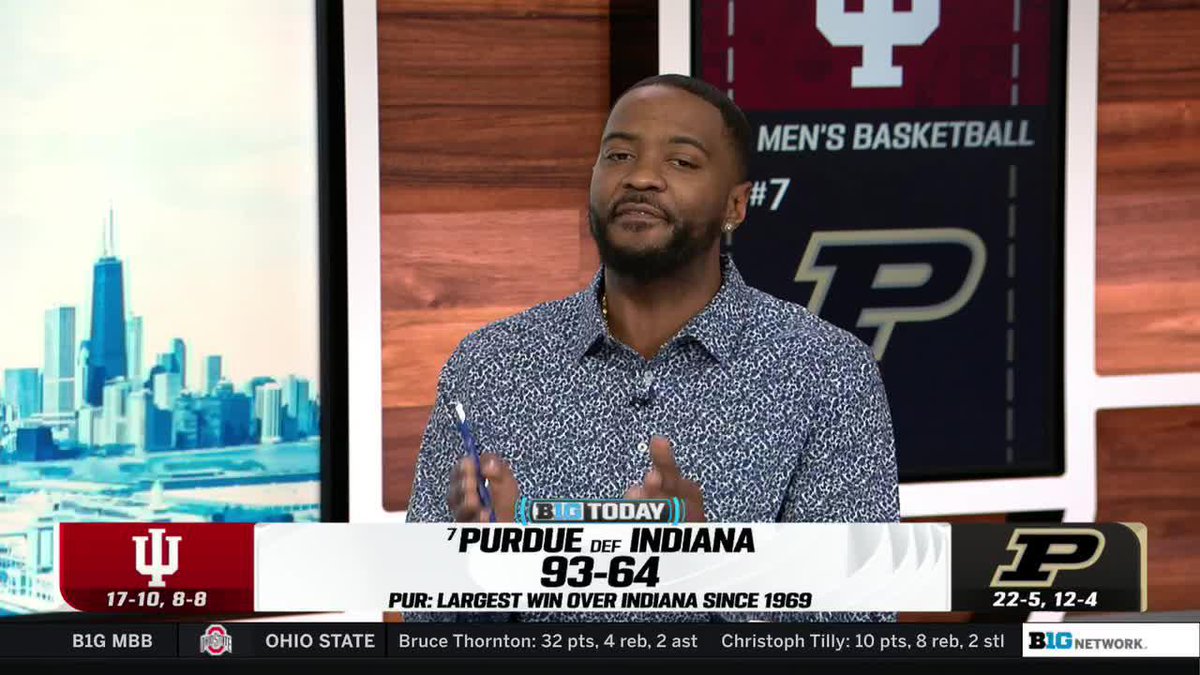 "This Purdue team can still win a national championship down in Indy in April" 🎙️ #B1GToday Our guy Rapheal Davis thinks the Boilermakers still have a chance to make a deep run in #MarchMadness 🏀