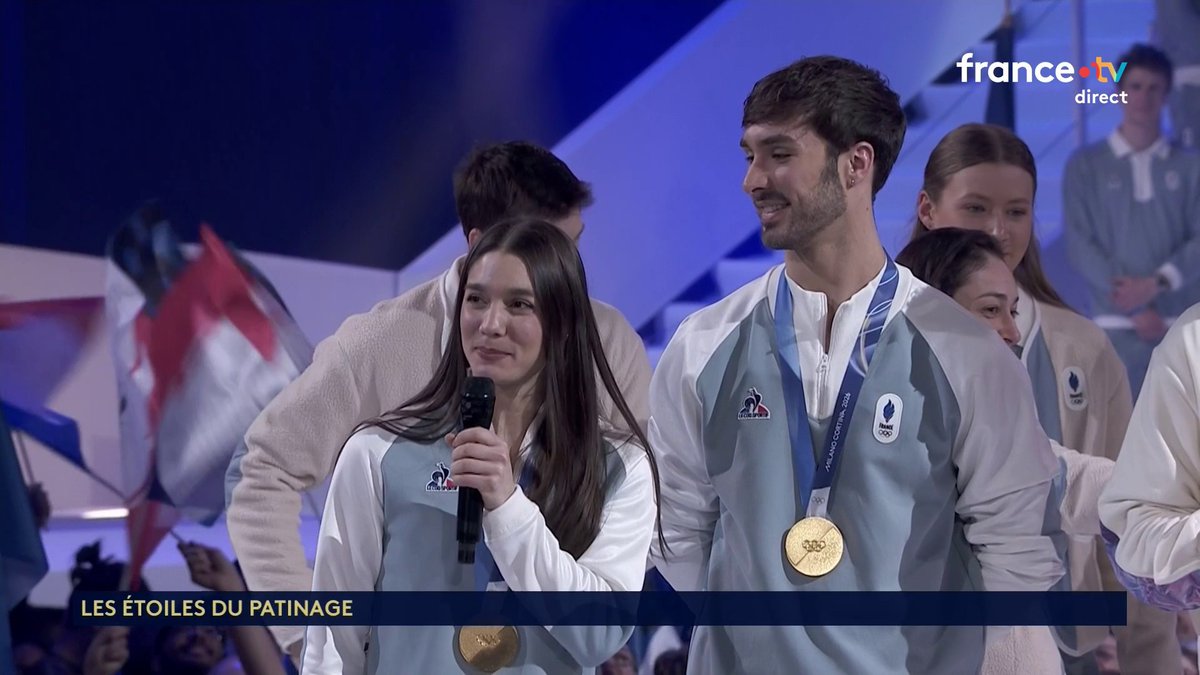 ❄️ #MilanoCortina2026 | 🗣️⛸️ "On aime partager tout le bonheur qu'on ressent présentement" : le message de Laurence Fournier Beaudry à Albertville ! 📺 En direct sur la chaîne sport :
