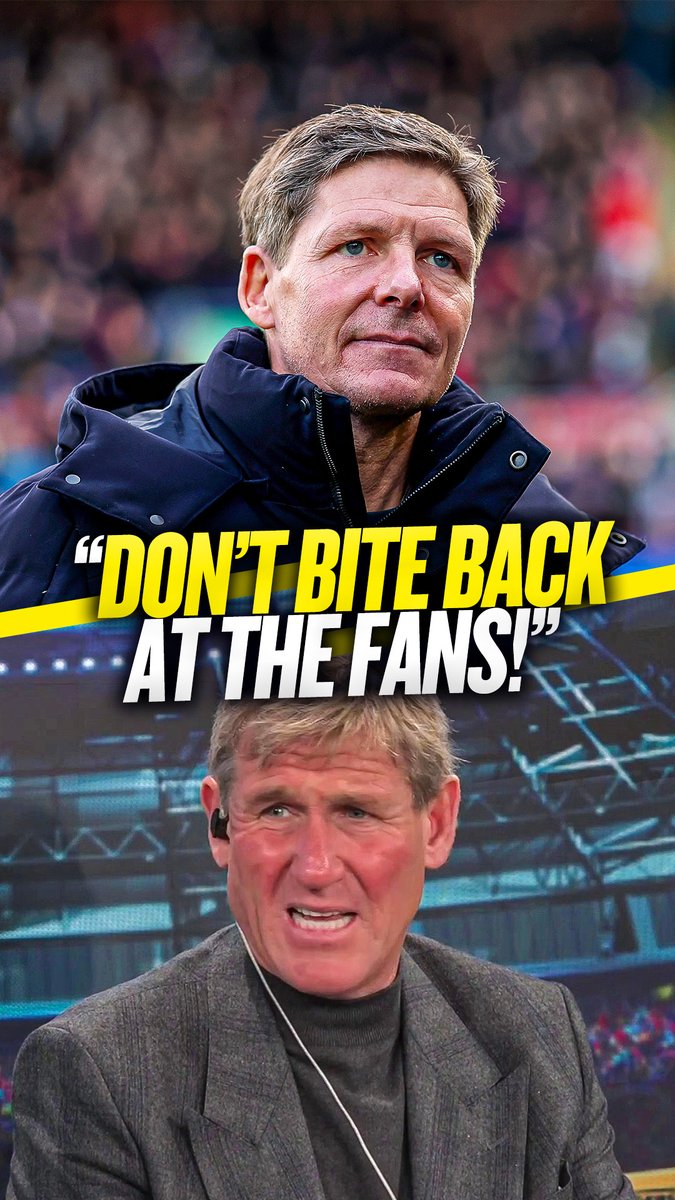 🤦♂️ "Telling fans to remember where they came from is like saying they're second class citizens!" 🔚 "How you exit this football club is going to be significant for what you get next!" Simon Jordan warns Oliver Glasner against criticising #CPFC fans! 🤫