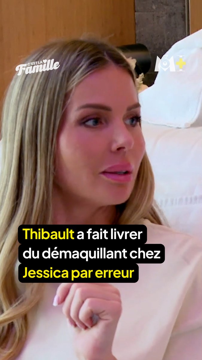 “Tu sais ce que je reçois à 4h du matin ? Du démaquillant !” Jessica revient sur la situation embarrassante survenue suite à une maladresse de Thibault 💛 "C'EST LA FAMILLE", chaque jour, 1 nouvel épisode disponible gratuitement sur M6+ #CLF ➡️
