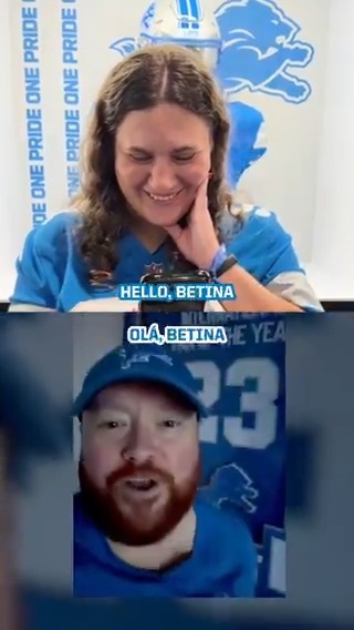 Welcome to the International Fan of the Year club, Betina!