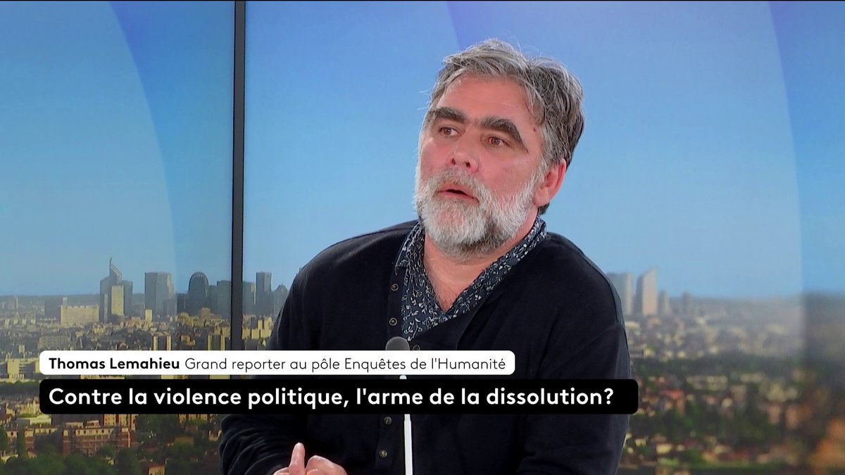 🔴 🗣️ "Il y a manifestement une organisation des actions militantes qui consiste à envoyer quelques filles de Nemesis pour [...] être très visible", explique le journaliste Thomas Lemahieu à l'Humanité, qui signe une enquête sur ce collectif. #ToutEstPolitique #Canal16