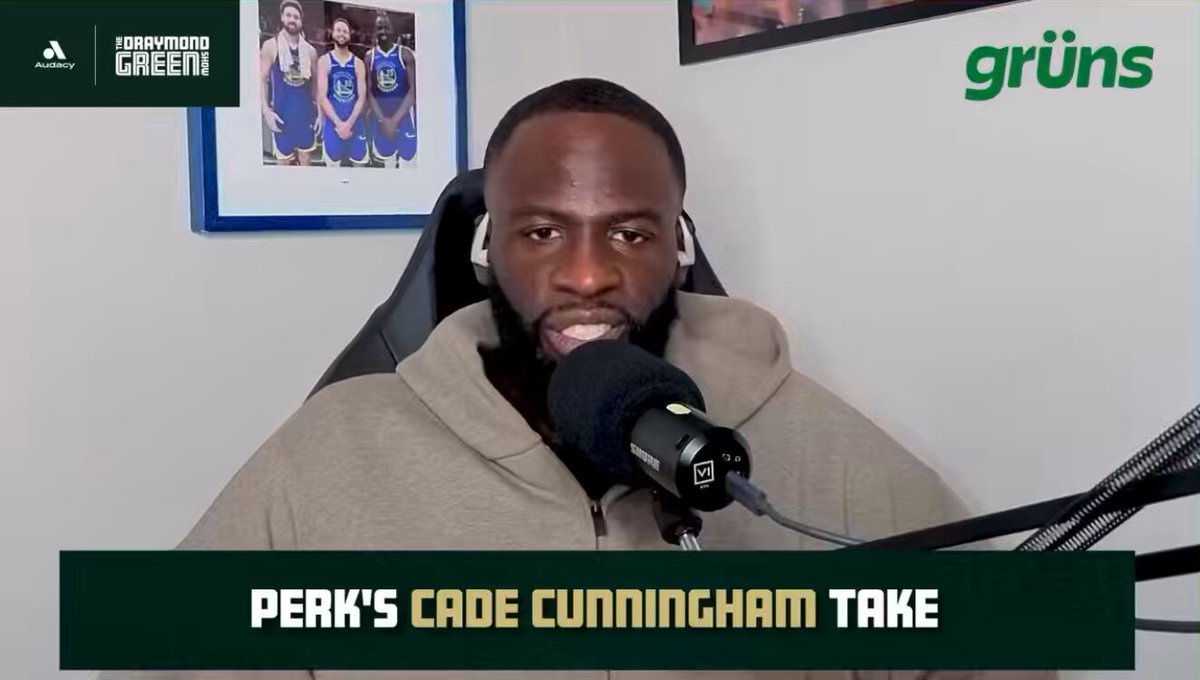 Draymond Green: “Cade Cunningham owns the New York Knicks.” (via The Draymond Green Show, h/t NBA Courtside)