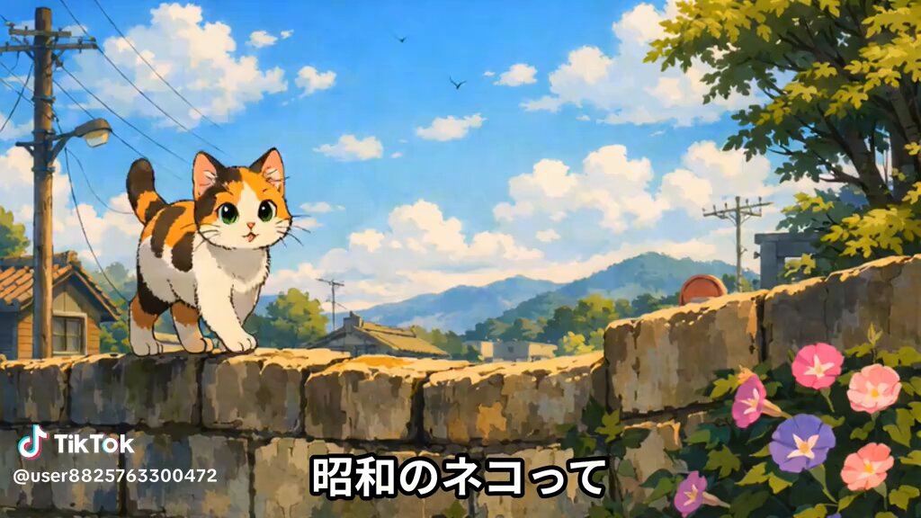 昭和のネコ🐈って幸せだったかもね