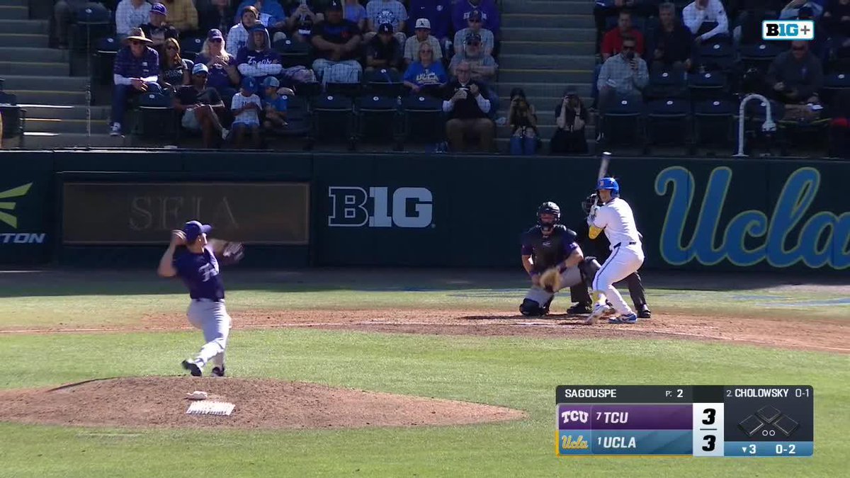 No. 1 draft prospect Roch Cholowsky's start to the season: 7 games, 6 homers. 💪 (🎥: UCLA Baseball)