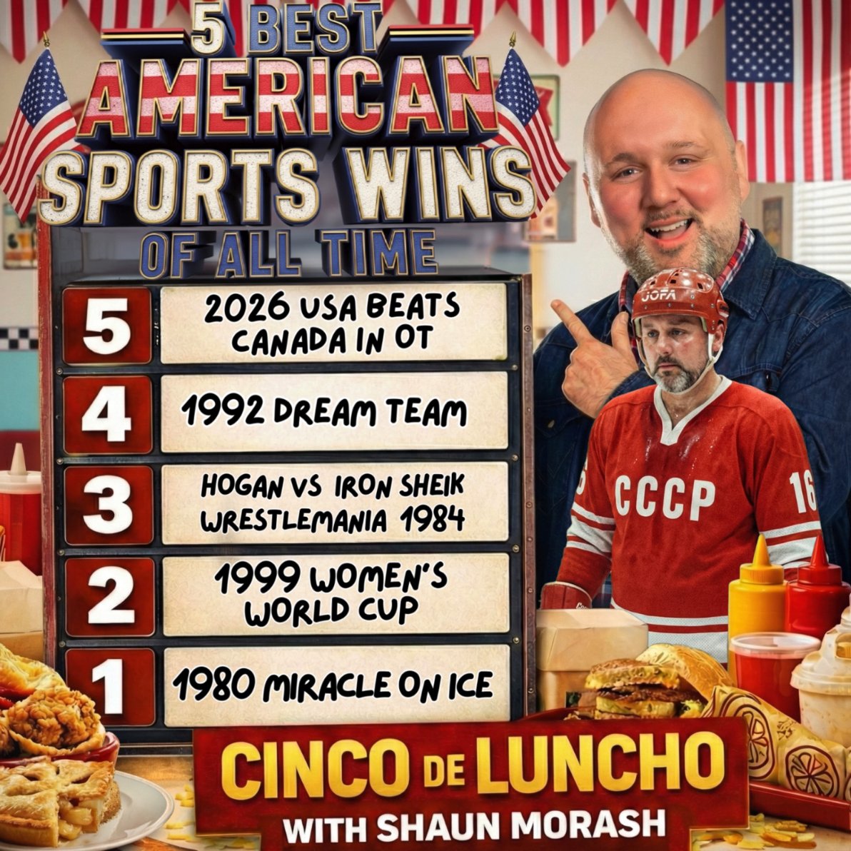 Morash ranks the best American sports victories of all time 🇺🇸 Shaun Morash