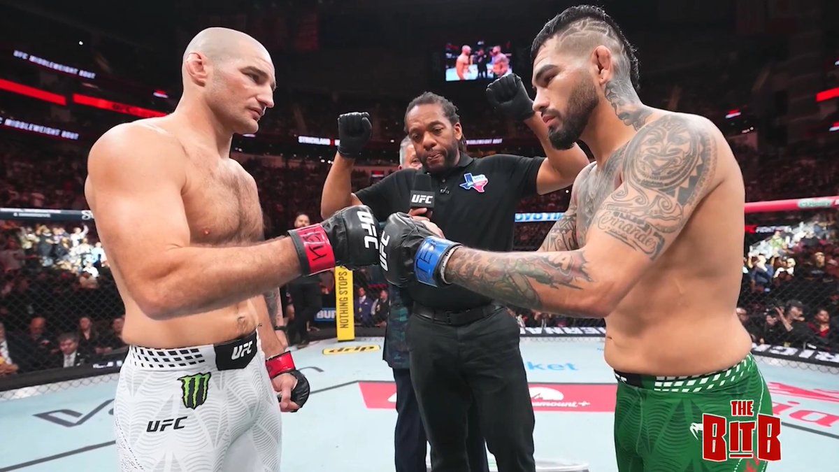 Did Sean Strickland jump the line and talk himself into a title fight? 🗣️ #UFCHouston #BITB