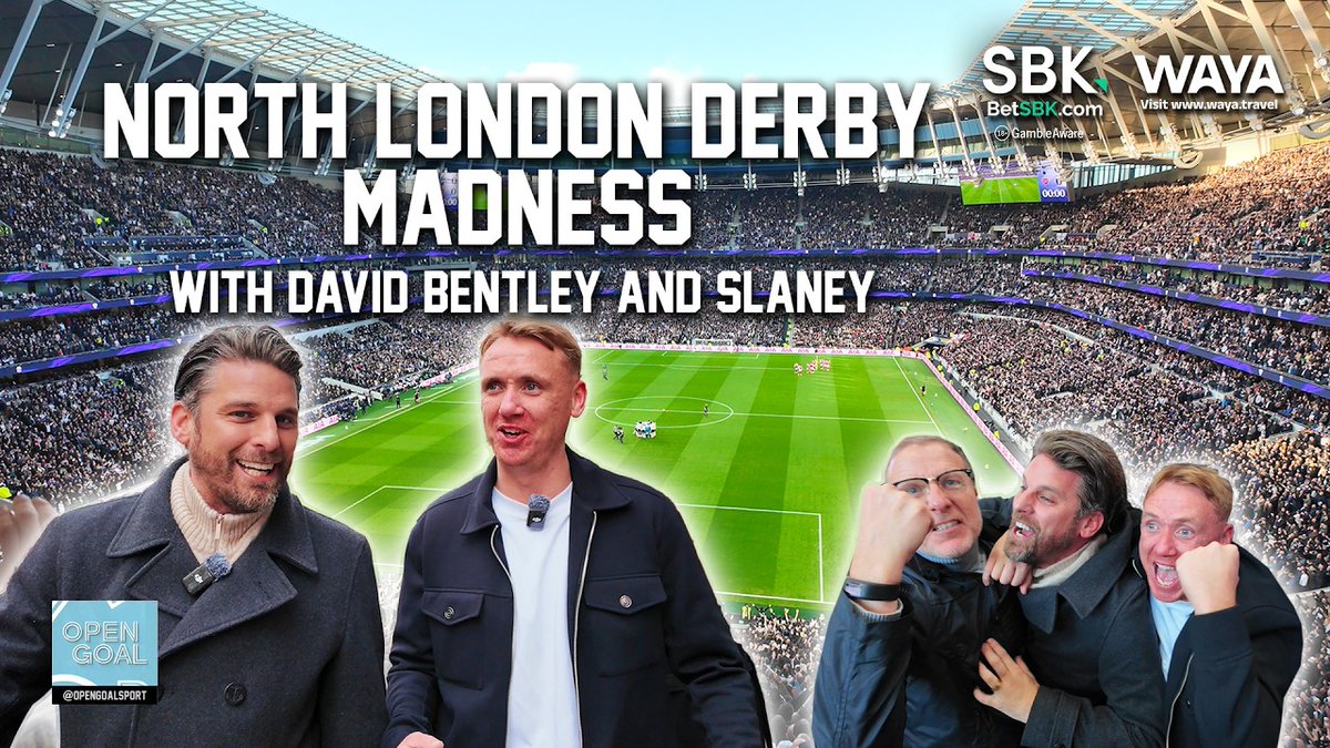 🙌 Slaney links up with David Bentley for chaos at the North London Derby! With Bentley as Slaney's tour guide around London… it’s as wild as you’d expect 🤣 🆕 Watch now: