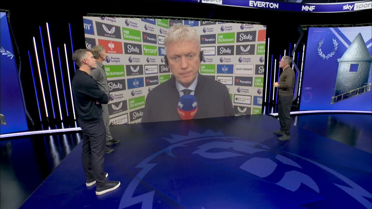 "Jarrad is more than comfortable to be a left back - he's quick, big, gives us the size" 💪 David Moyes explains the decision to play Jarrad Branthwaite at left-back.