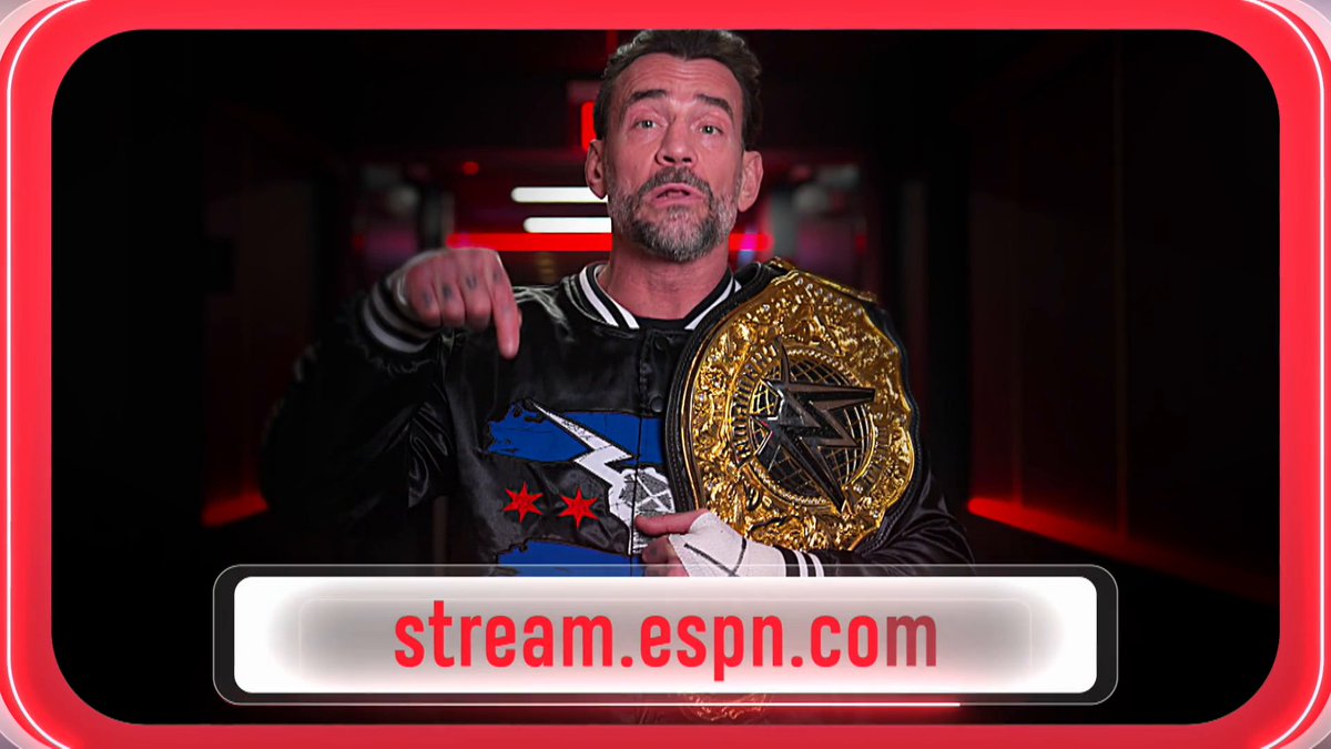 IT'S #WWEChamber WEEK 💥 The WWE World Heavyweight Champion CM Punk breaks down how to stream all the action this Saturday in Chicago 🔥